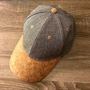 Herringbone and Cork Style Baseball Hat